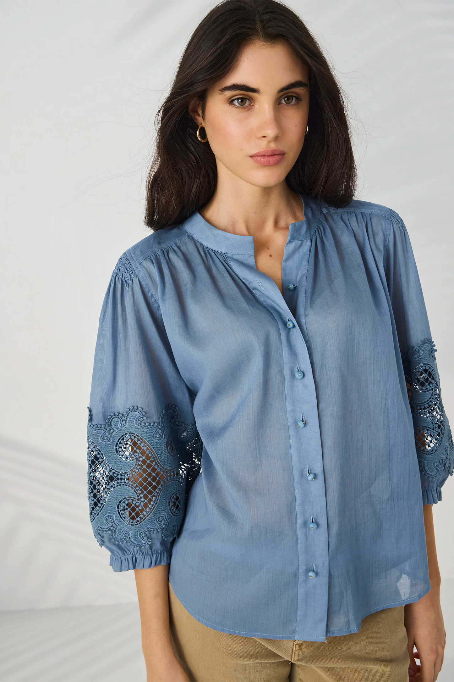 Lania The Label Austin Shirt - Dove