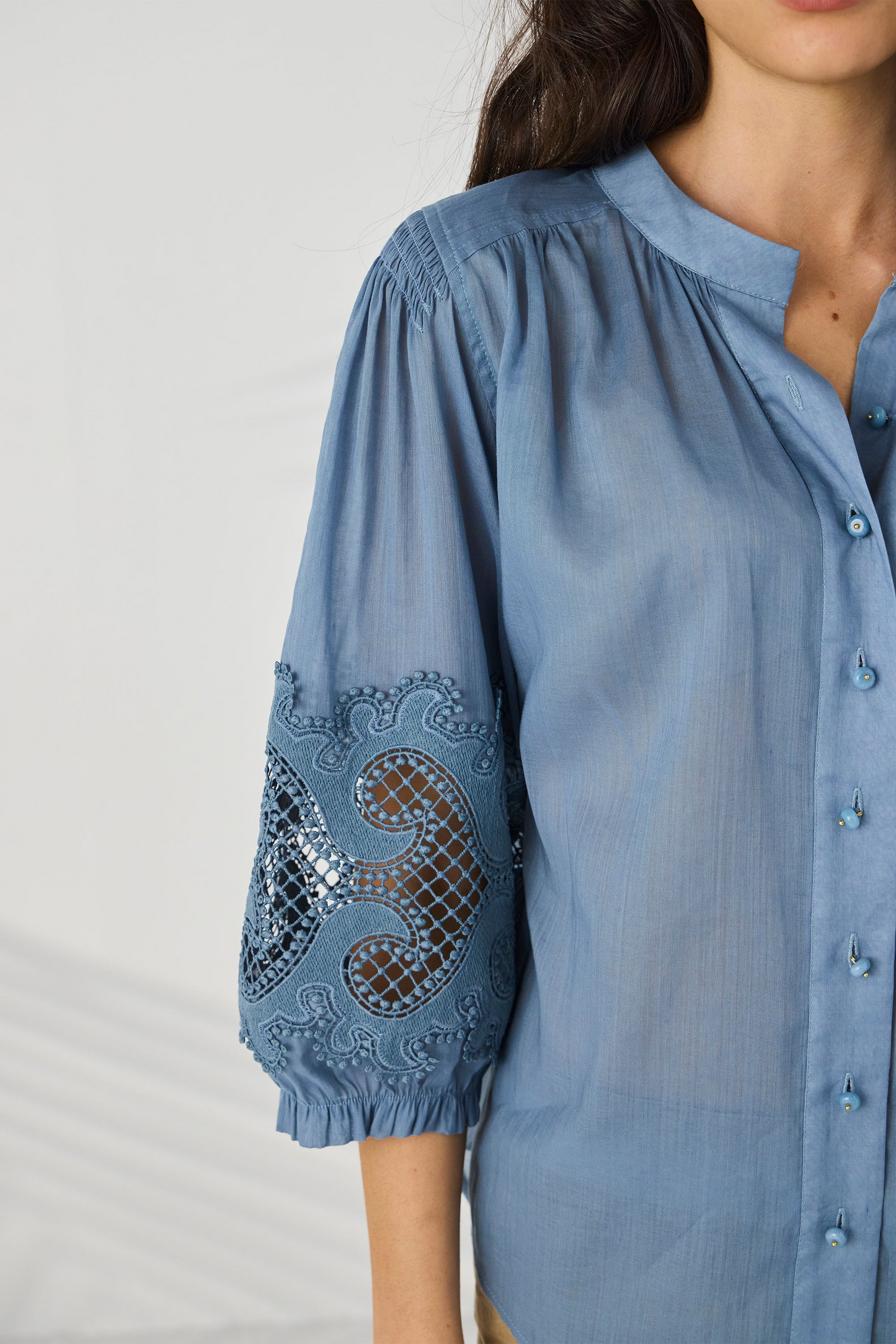 Lania The Label Austin Shirt - Dove