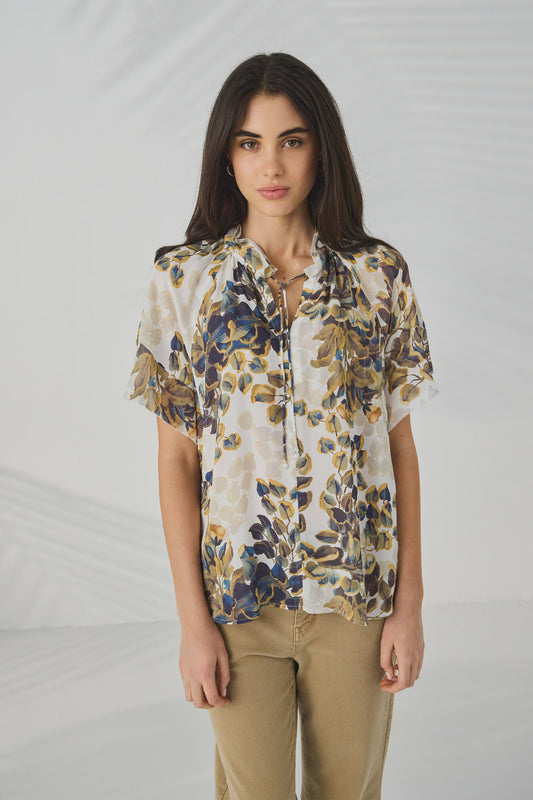 Lania The Label Rosso Top - Rosso Print