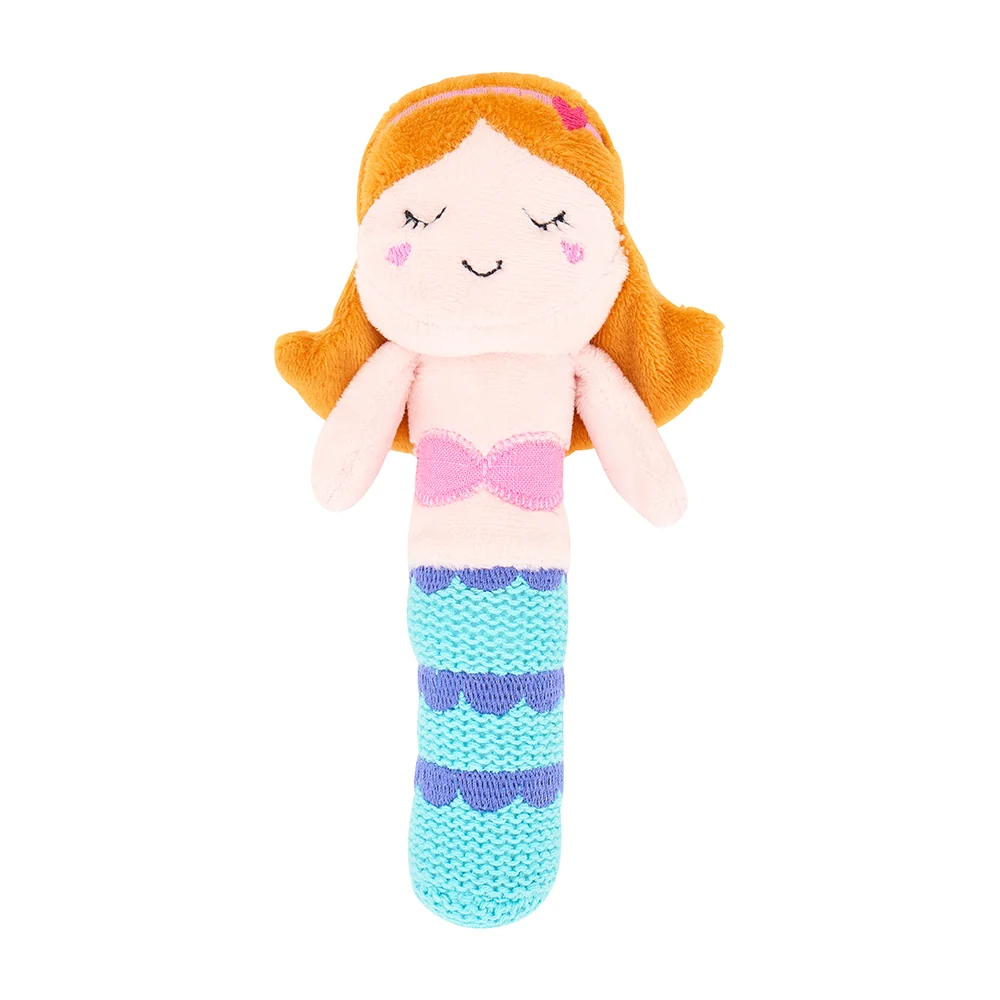 Annabel Trends Hand Rattle Knit - Mermaid