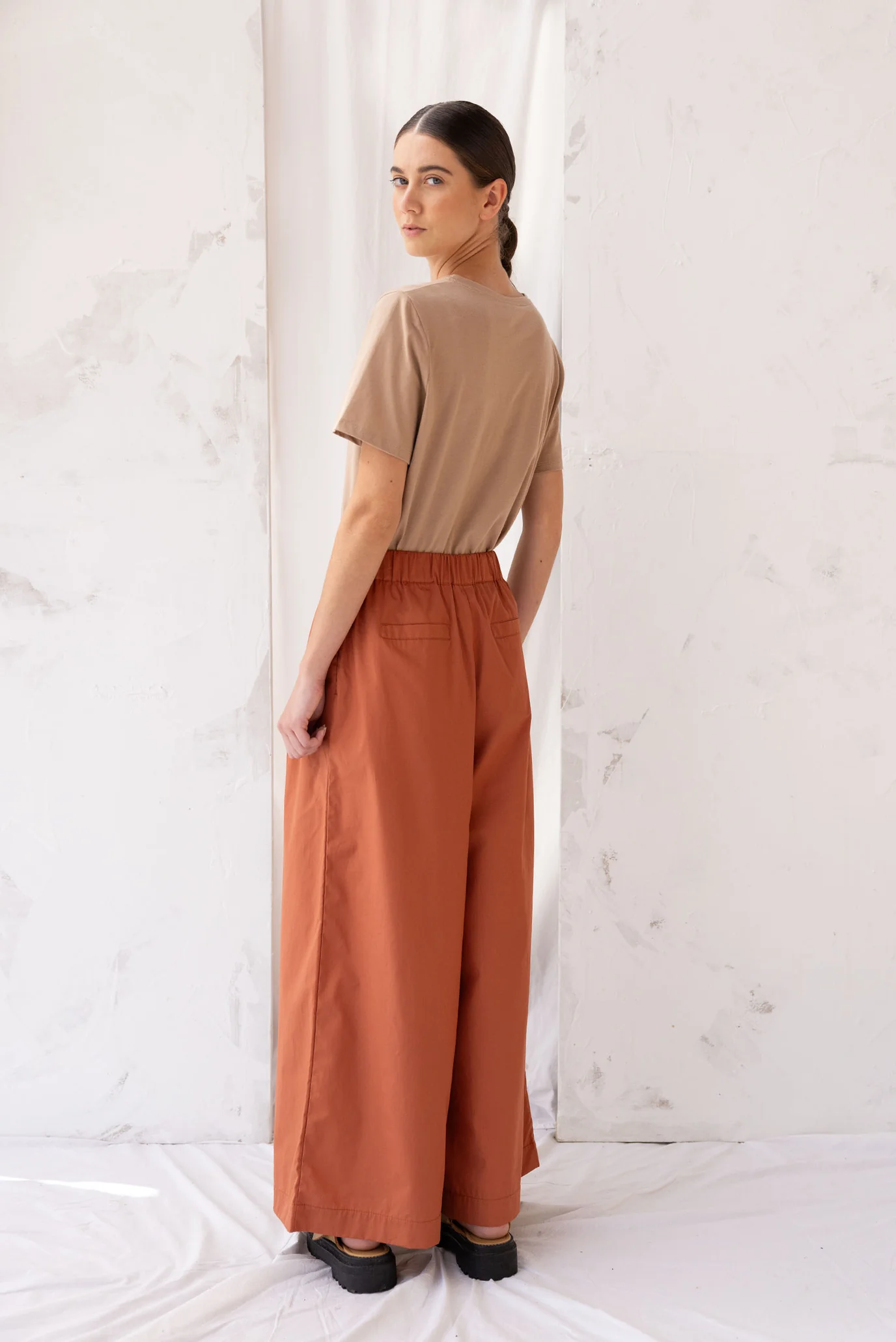 ReCreate Autumn Pant - Burnt Sienna