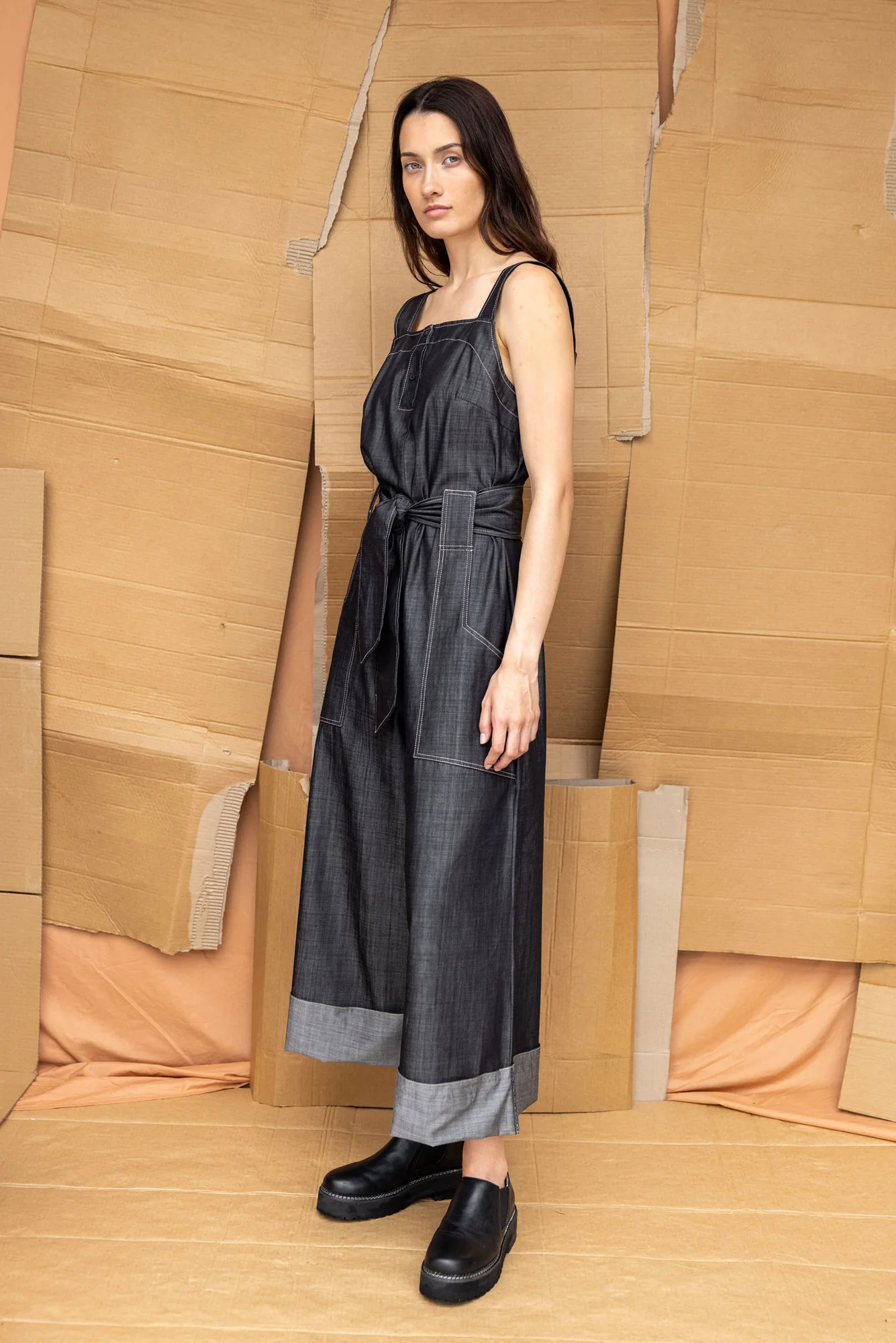 Re.Create Goldie Jumpsuit - Midnight