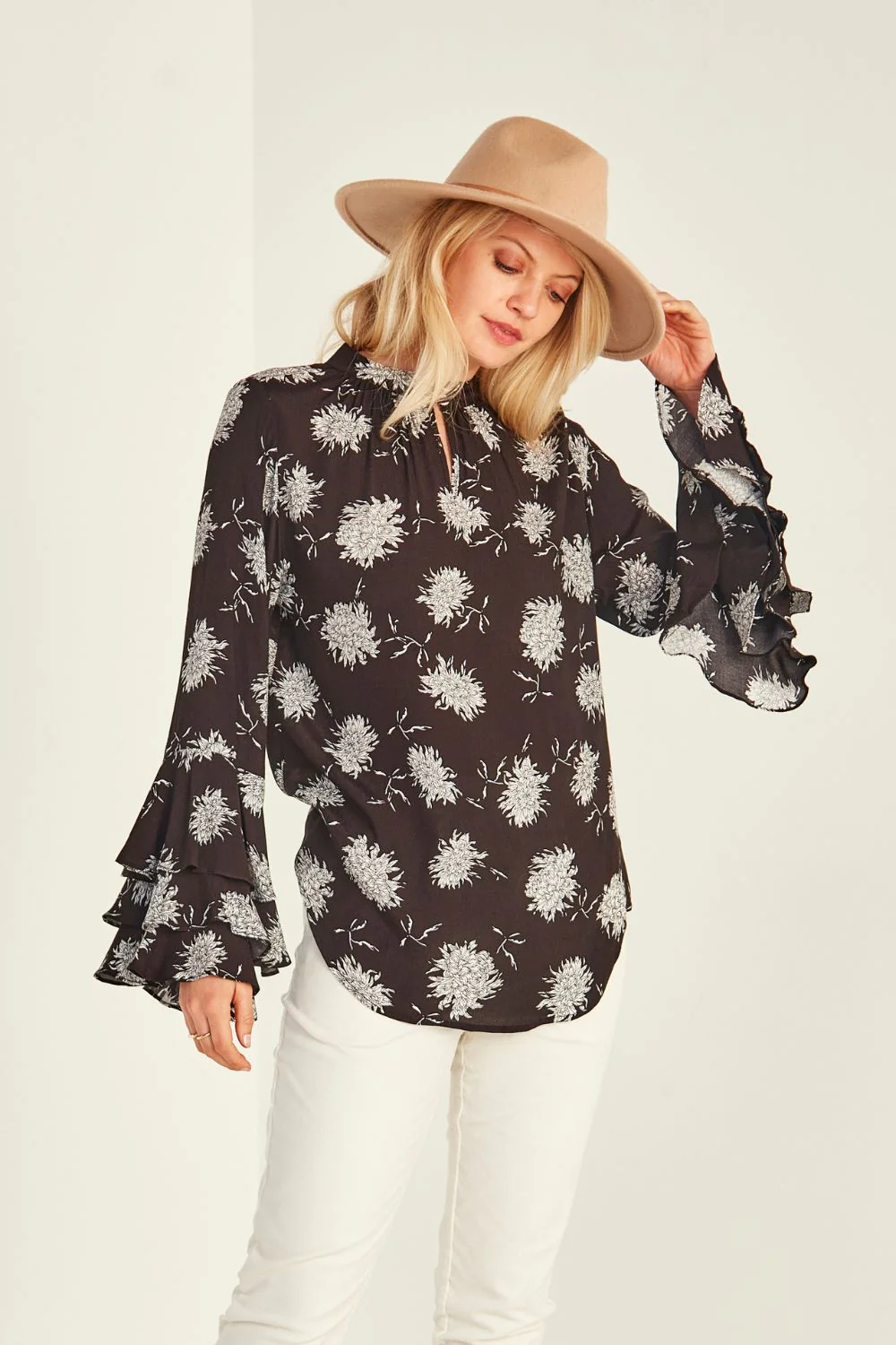 Lemon Tree Sam Blouse - Black