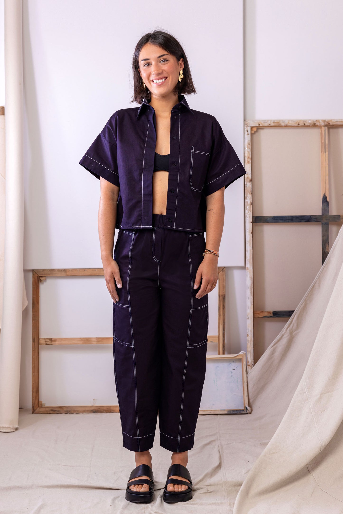 ReCreate South Bank Shirt - Indigo