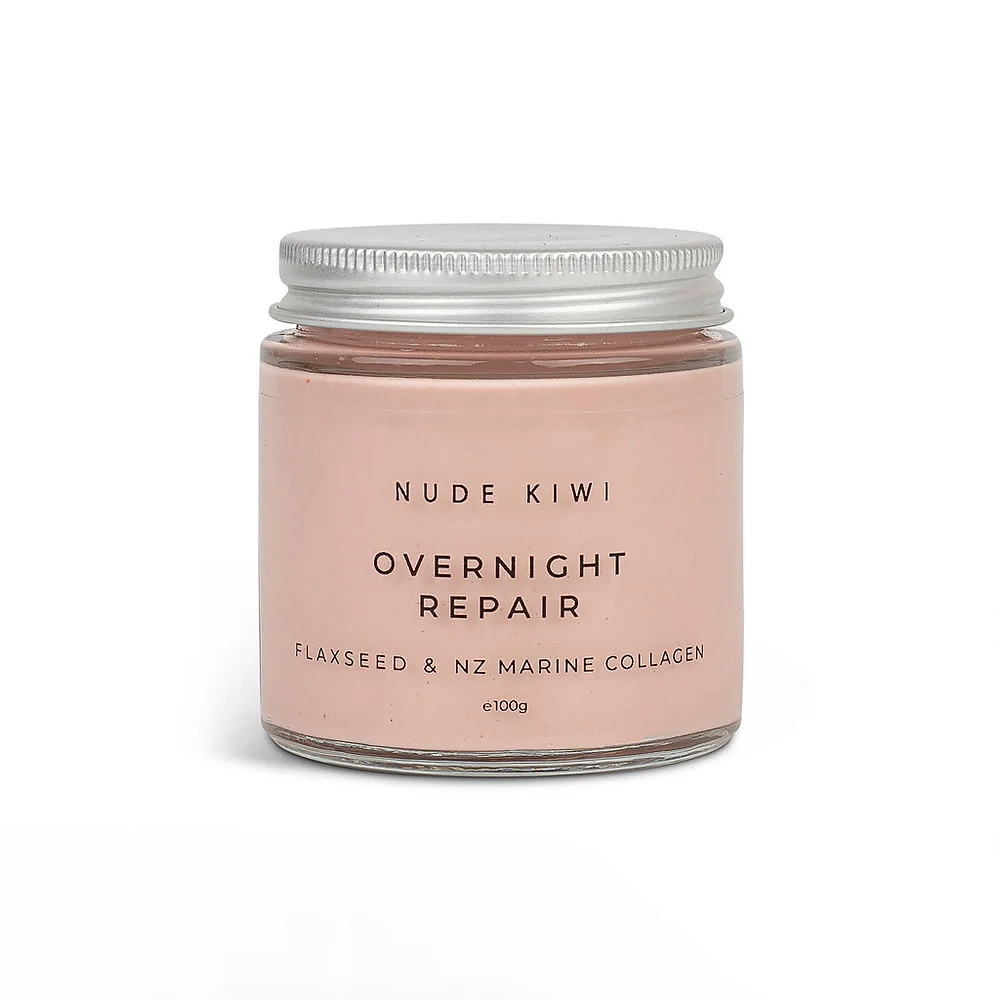 Nude Kiwi Overnight Repair with Flaxseed & Marine Collagen - 100g