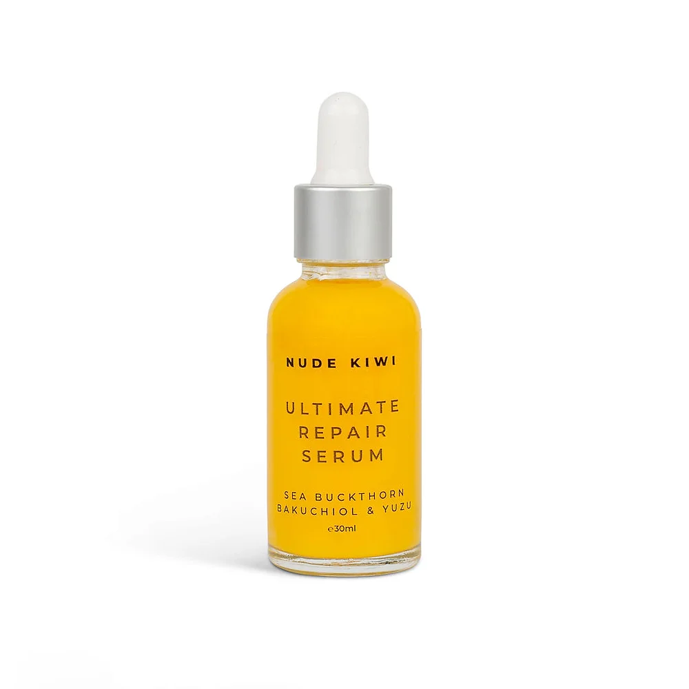 Nude Kiwi Ultimate Repair Serum with Sea Buckthorn, Bakuchiol, & Yuzu - 30ml