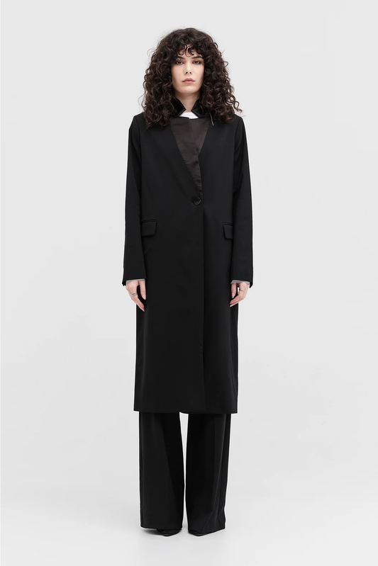 Taylor Diffraction Coat - Black