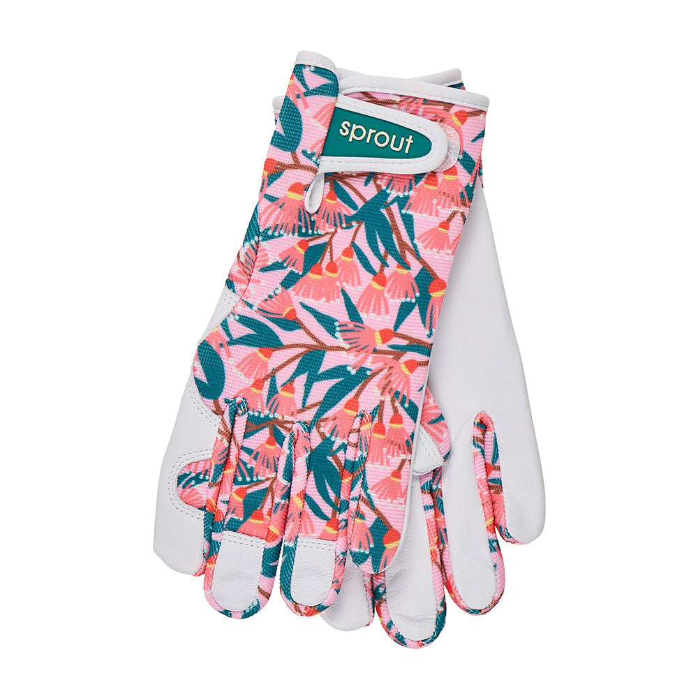 Annabel Trends Sprout Goatskin Gloves - Blossom Branches