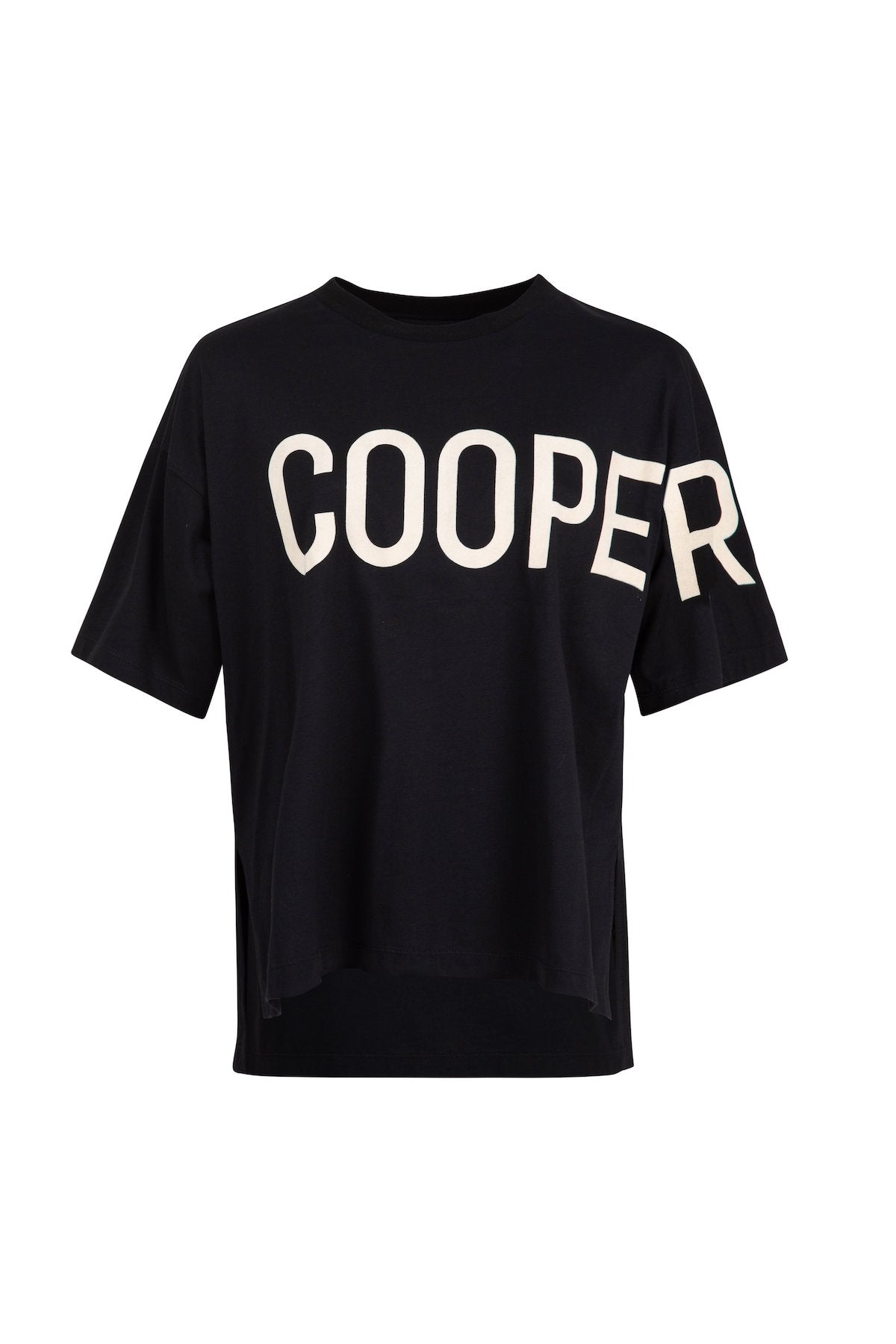 Cooper  Left Hanging T-Shirt - Black