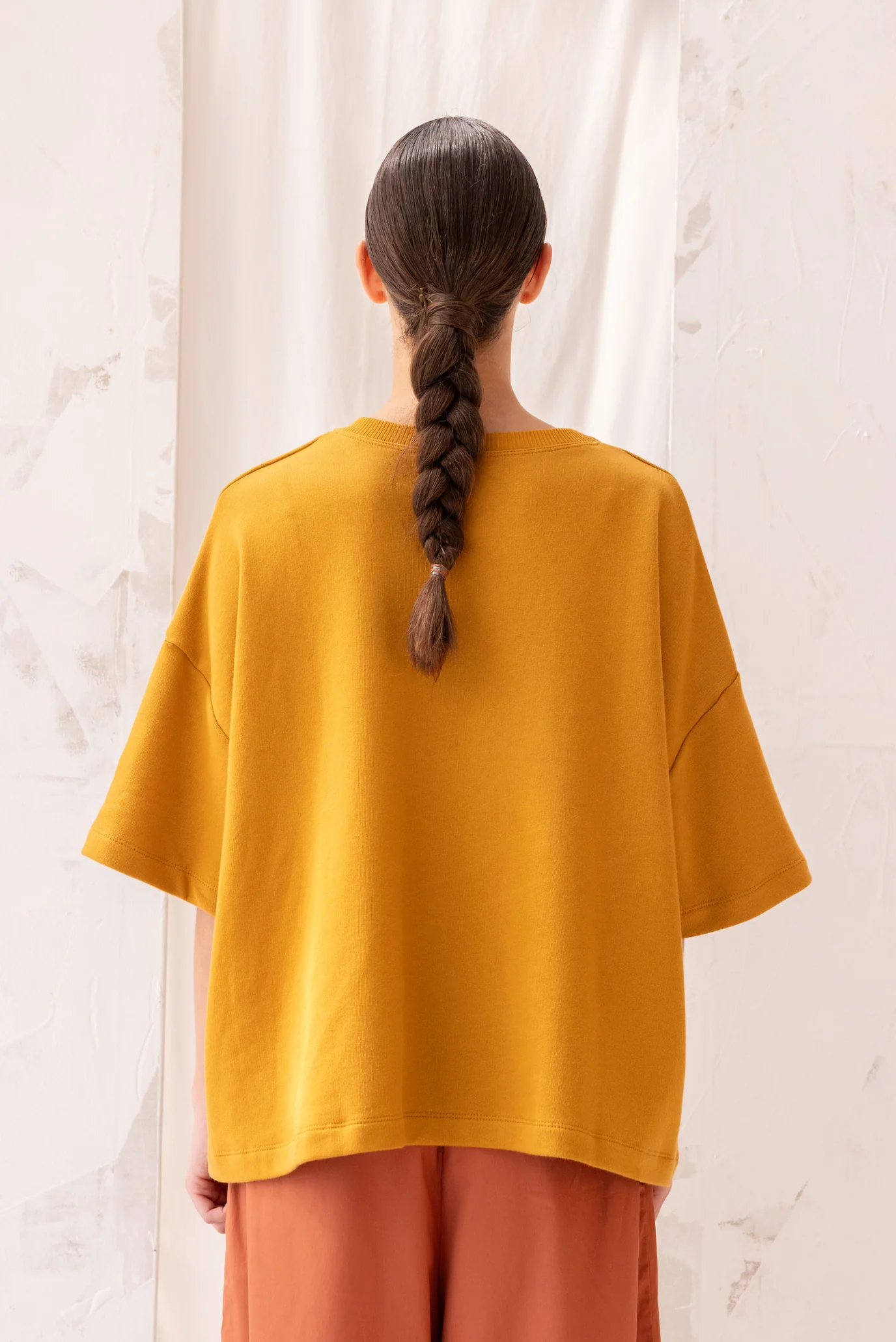 ReCreate Joy Sweatshirt Tee - Marigold