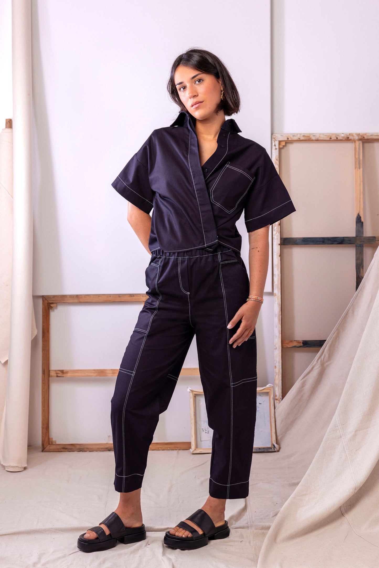 ReCreate South Bank Shirt - Indigo