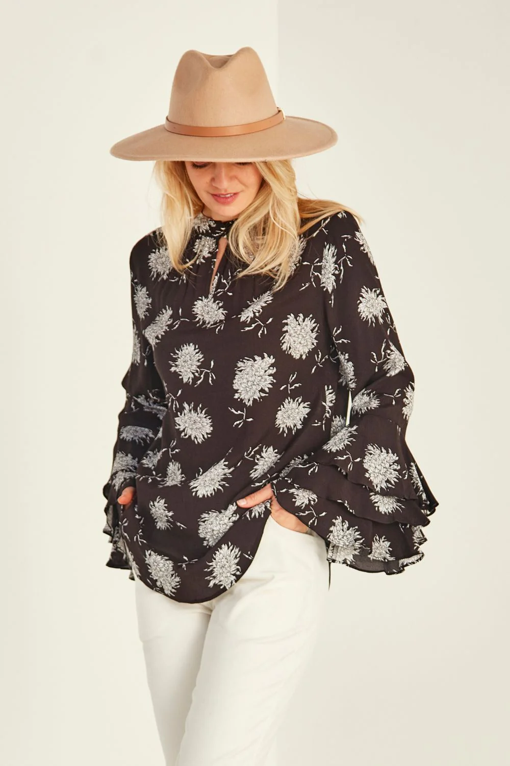 Lemon Tree Sam Blouse - Black