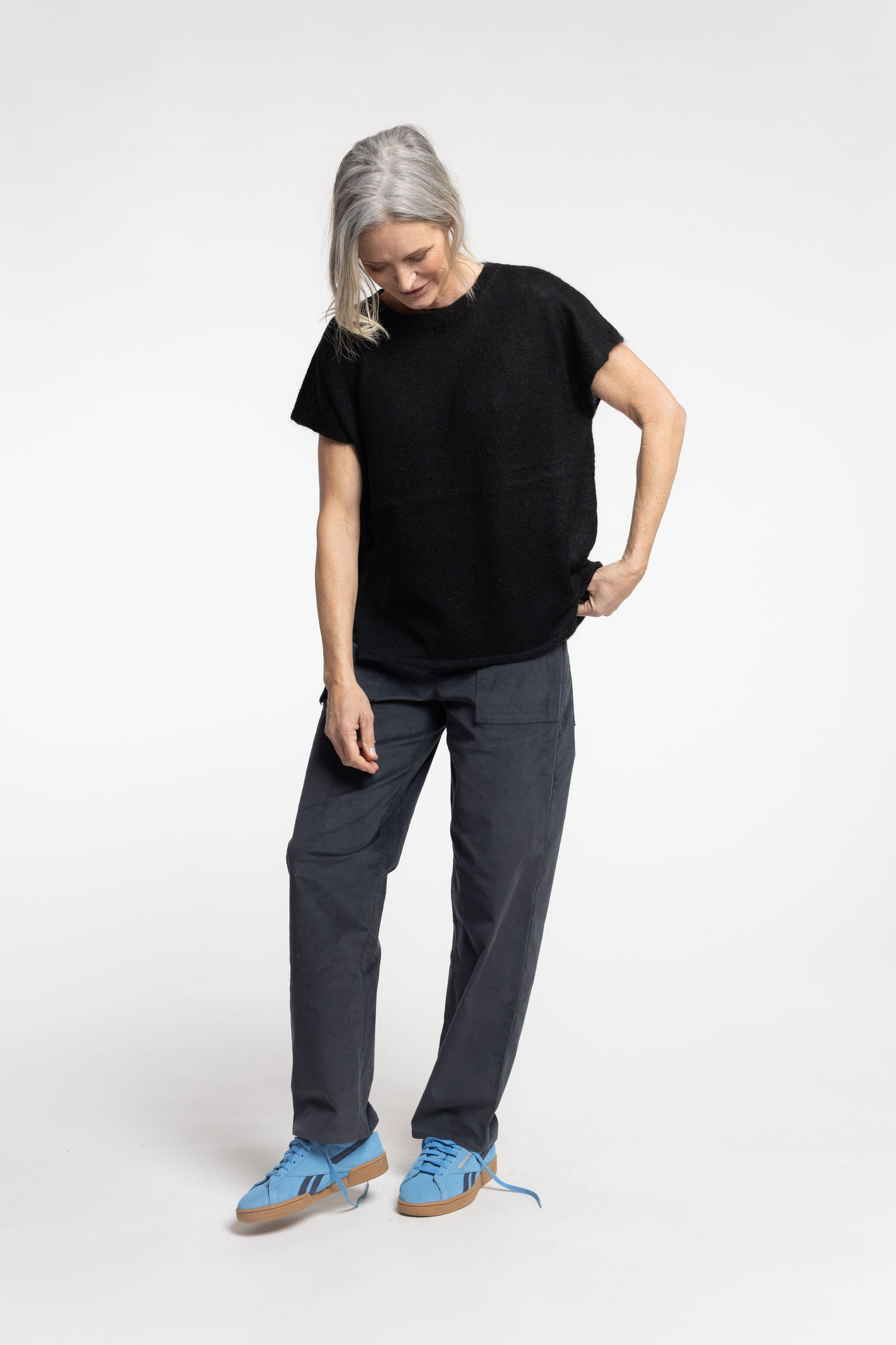 New Lands Treadlight Trouser - Airforce Blue