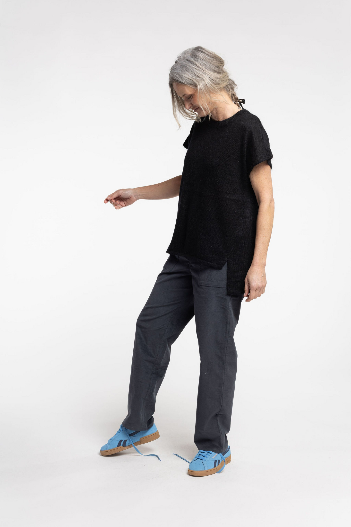 New Lands Treadlight Trouser - Airforce Blue