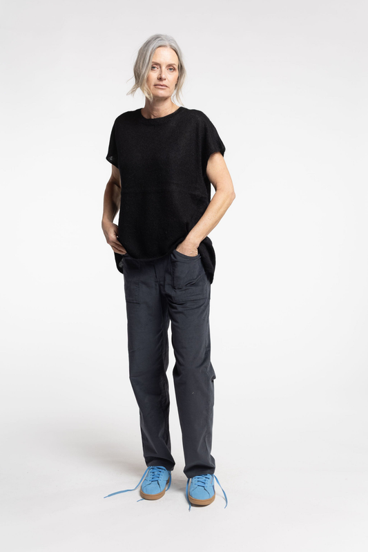 New Lands Treadlight Trouser - Airforce Blue