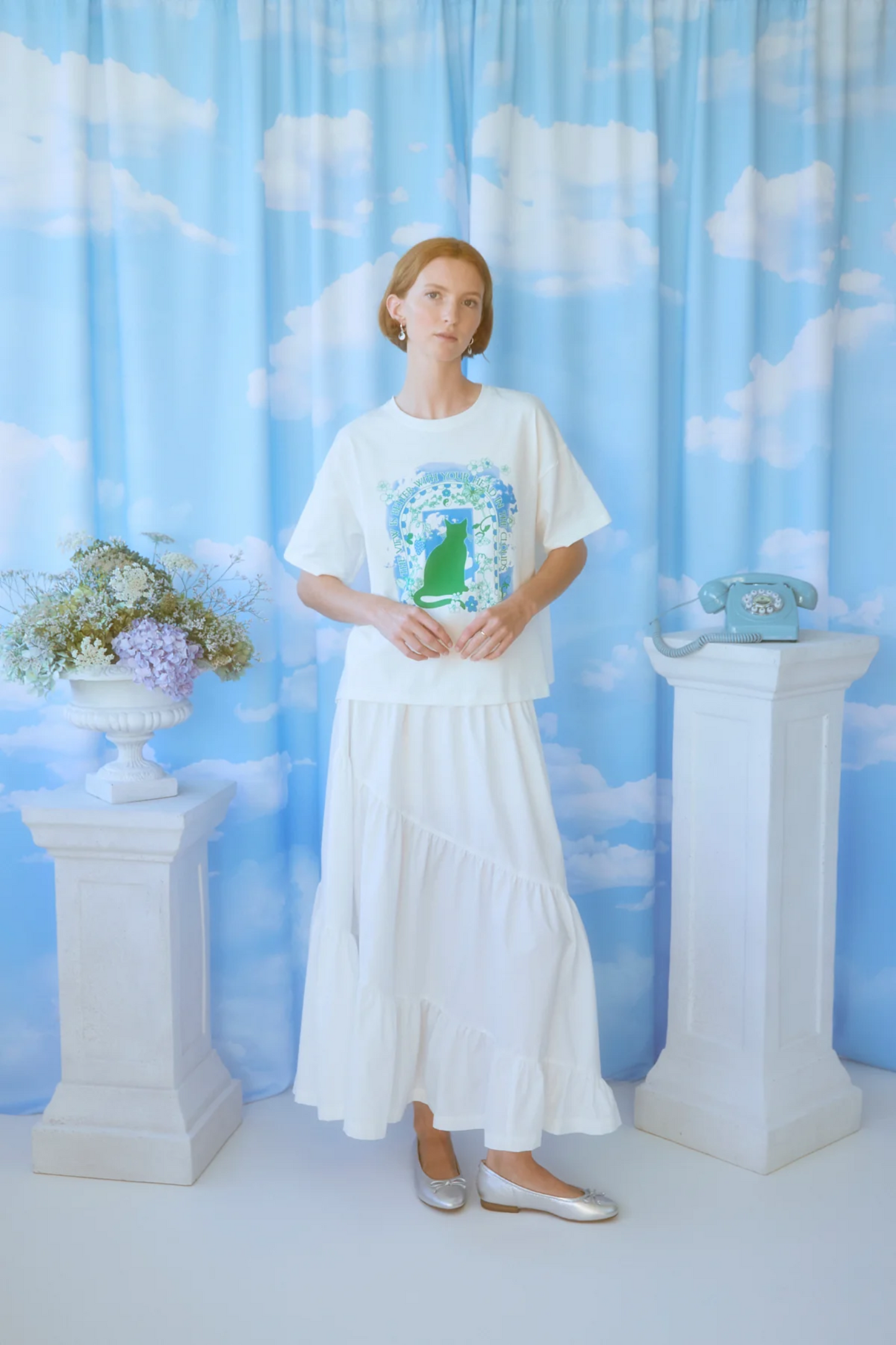 Twenty-Seven Names Observations Tee - Cream