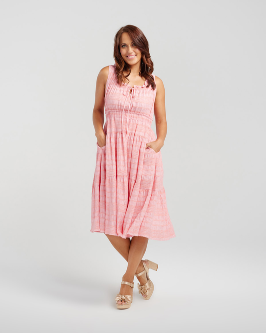 Zafina Hope Dress - Pink