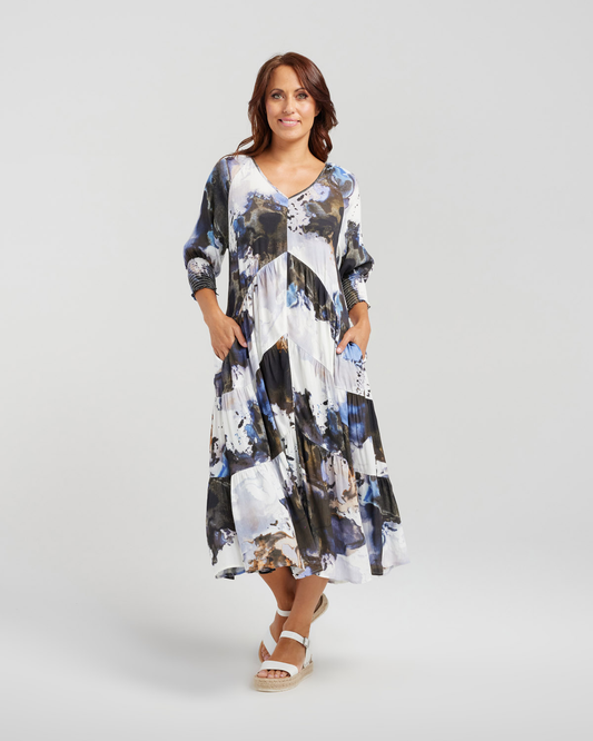 Zafina Sabrina Dress - Breeze