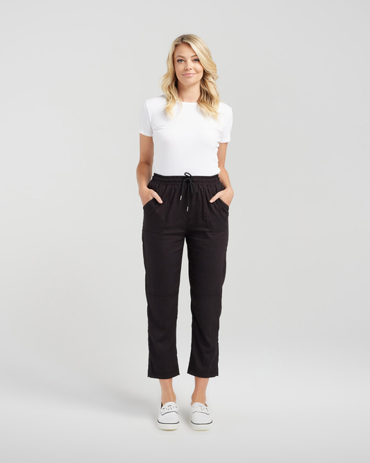 Zafina Page Pant - Black