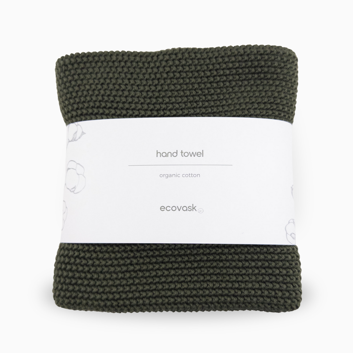 Ecovask Hand Towel - Olive
