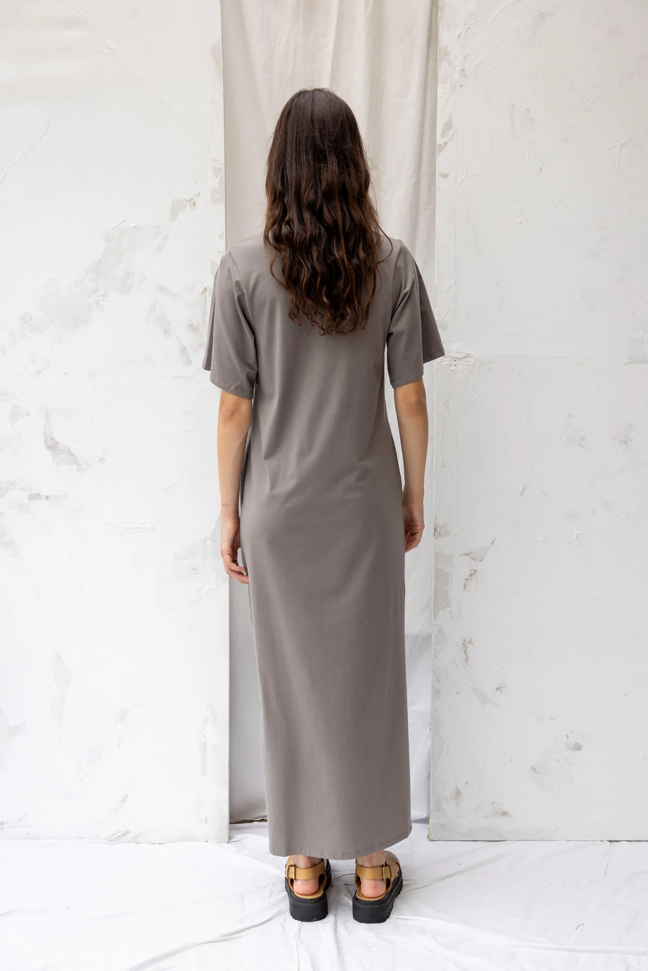 Re.Create Forage Dress - Grey Sage