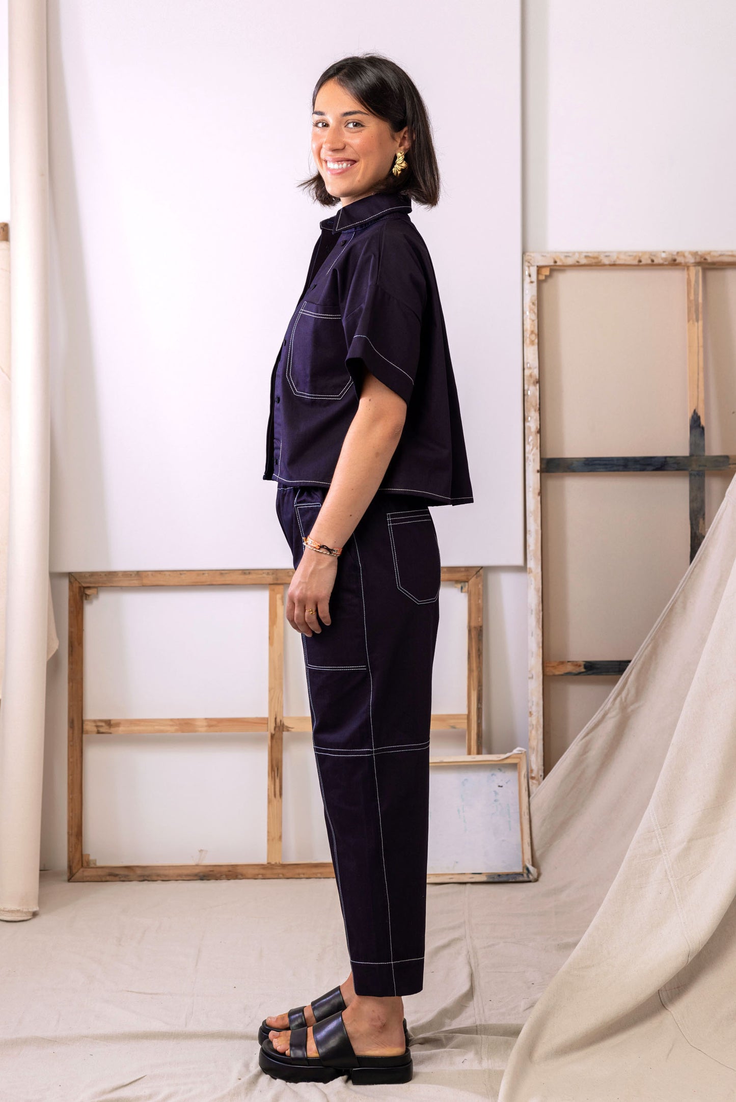 ReCreate South Bank Shirt - Indigo
