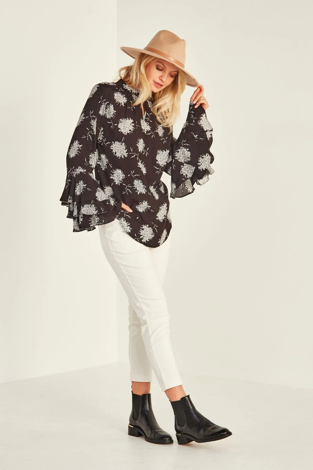 Lemon Tree Sam Blouse - Black