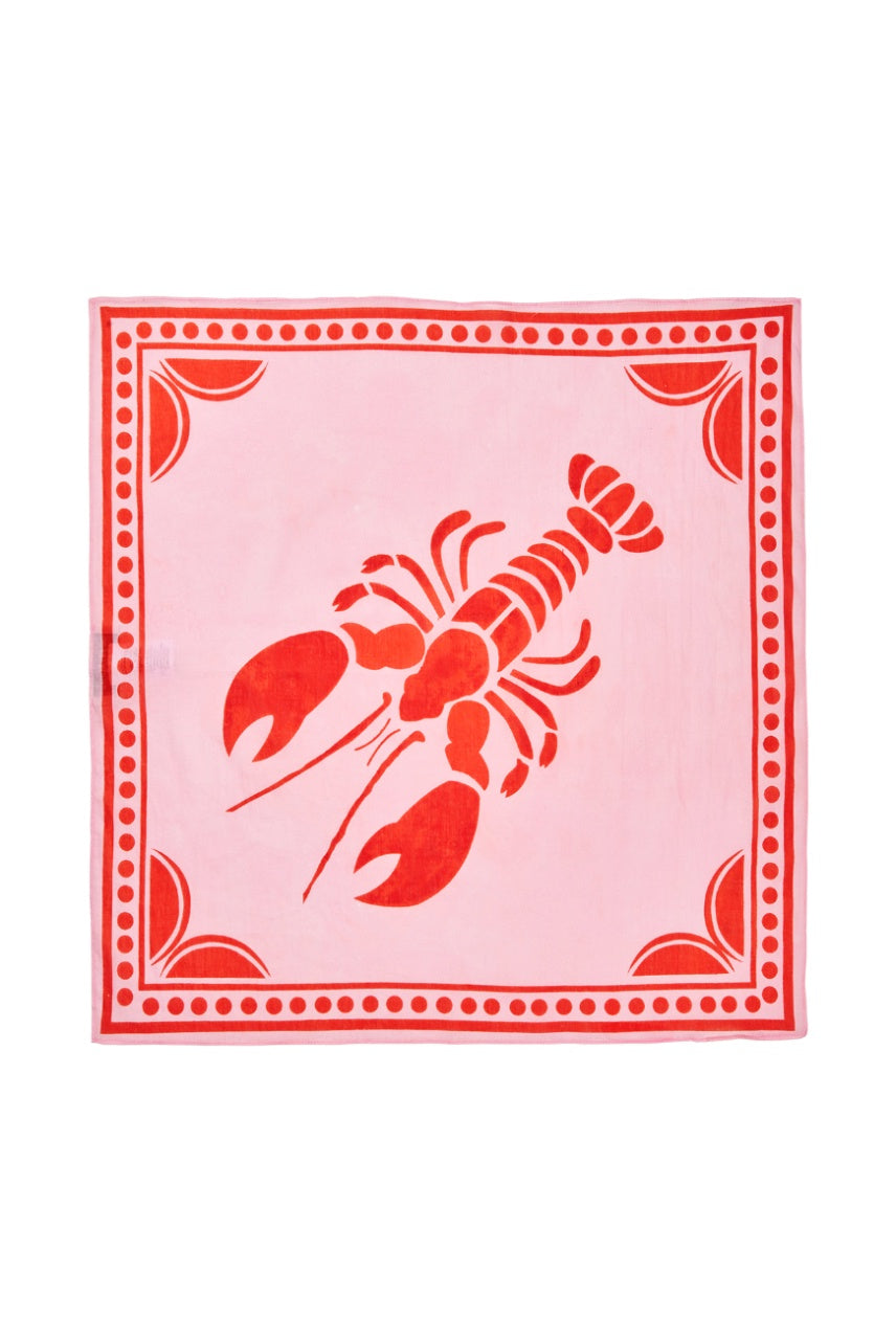 Lollys Laundry Libby Lobster Scarf - Red