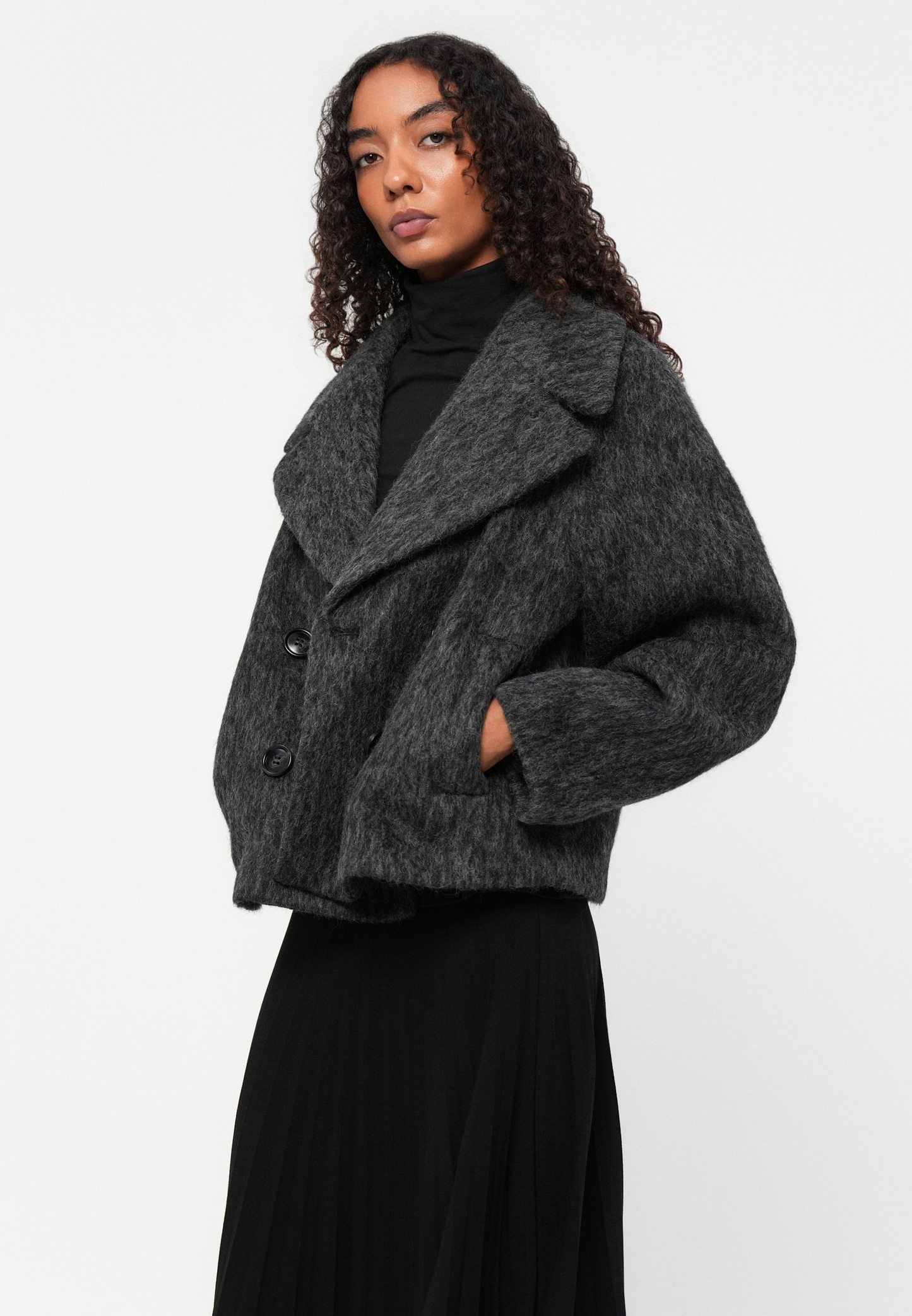 Rue De Femme Marion Coat - Storm Grey