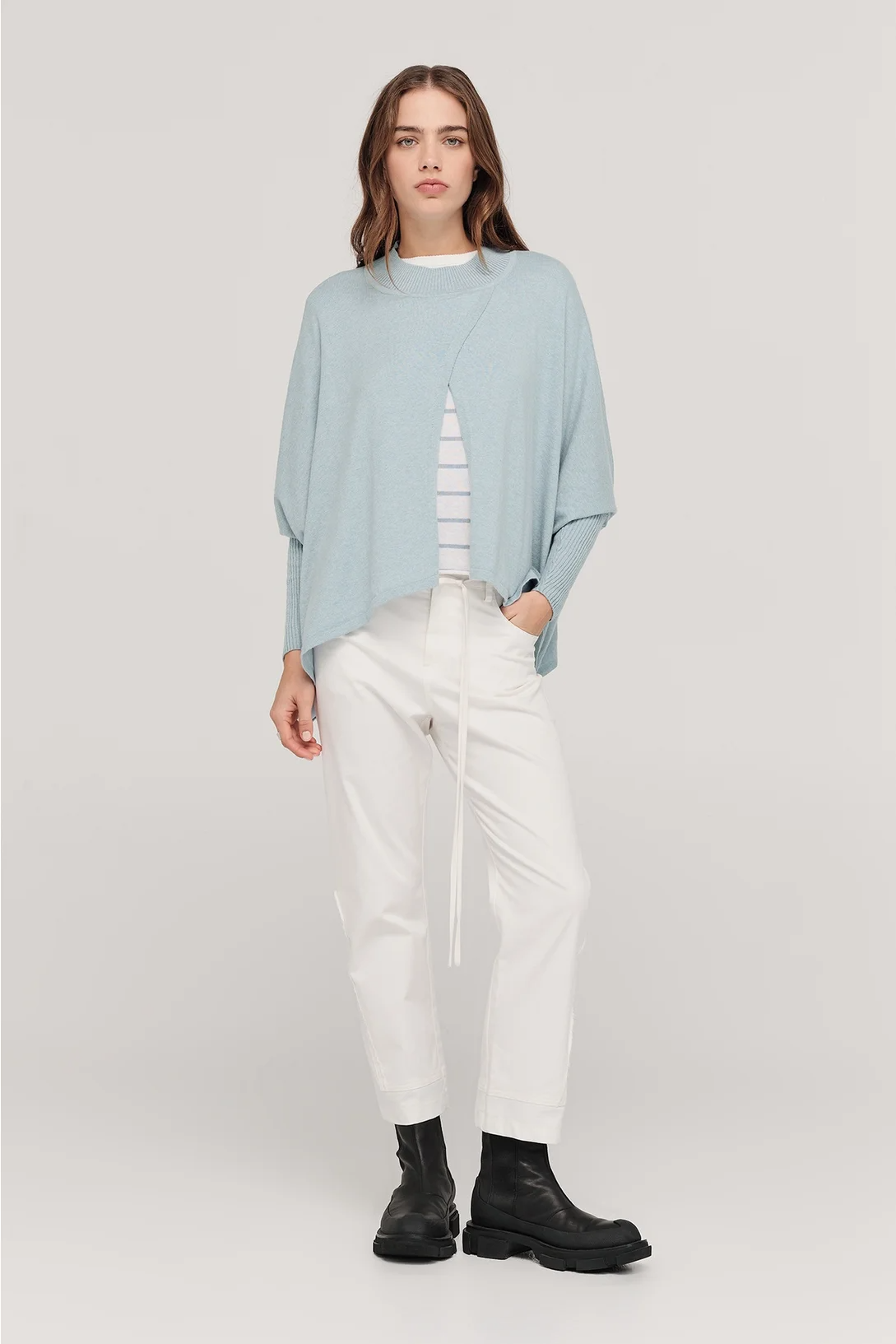 Taylor Variegation Sweater - Mist