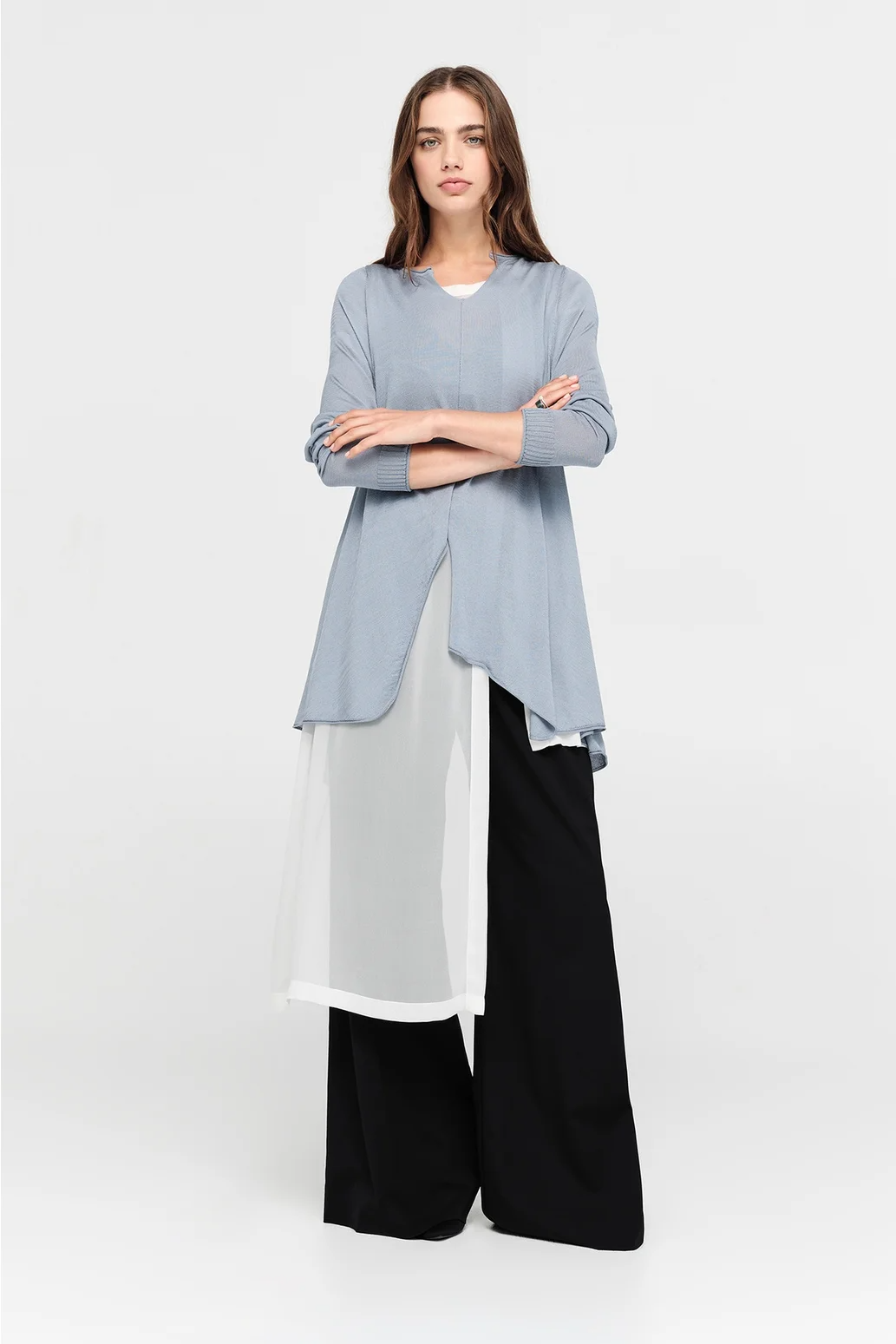 Taylor Encased Sweater - Arctic