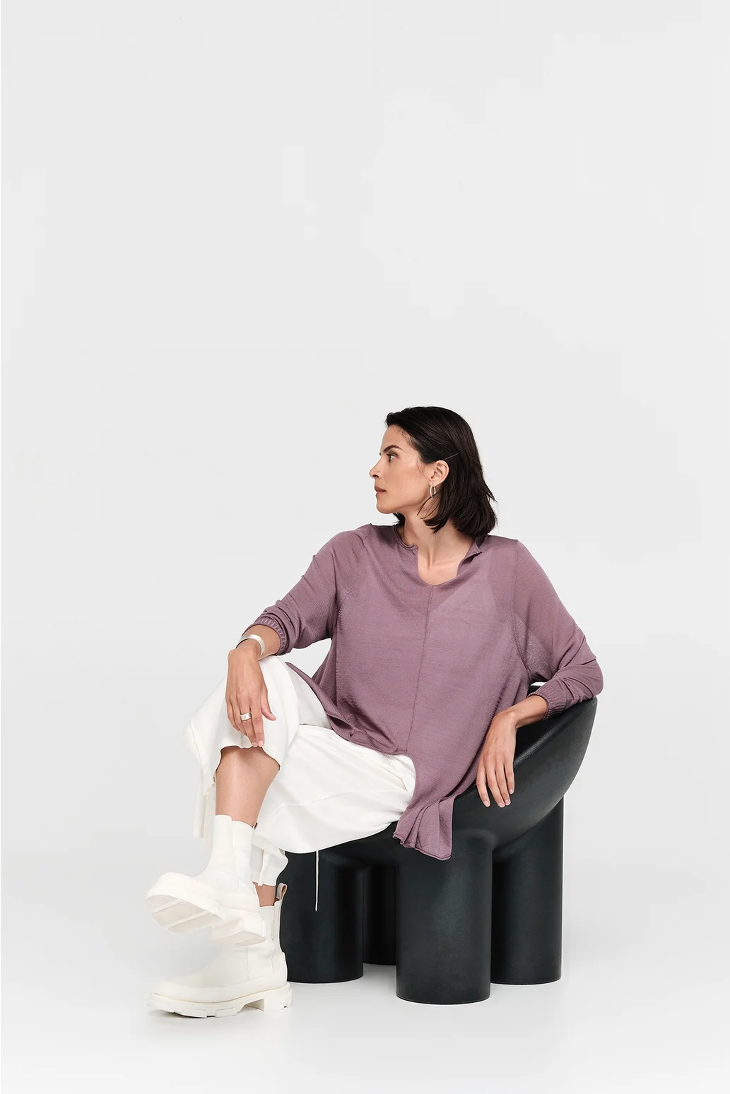 Taylor Encased Sweater - Quartz