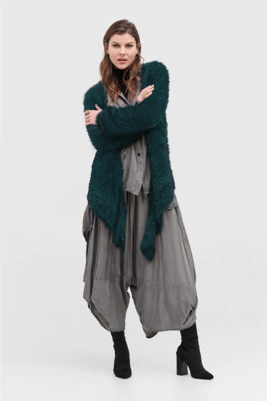 Taylor Sweep Cardi - Mineral