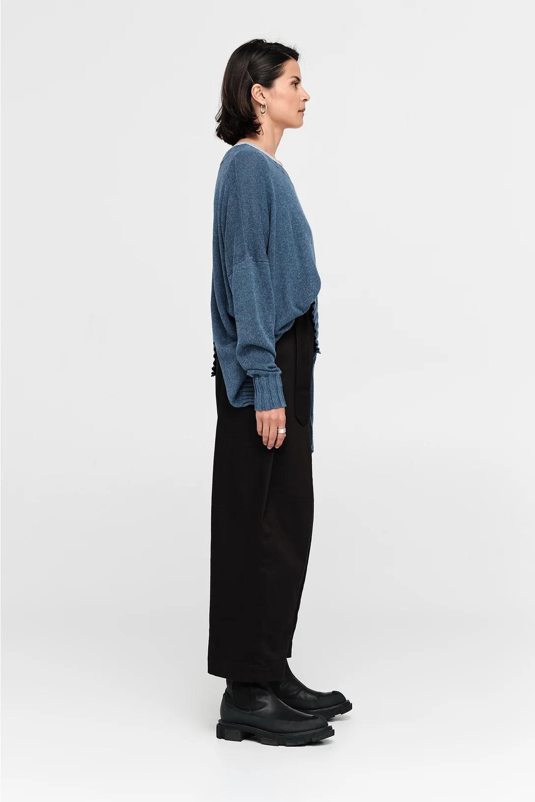 Taylor Integrate Sweater - Indigo