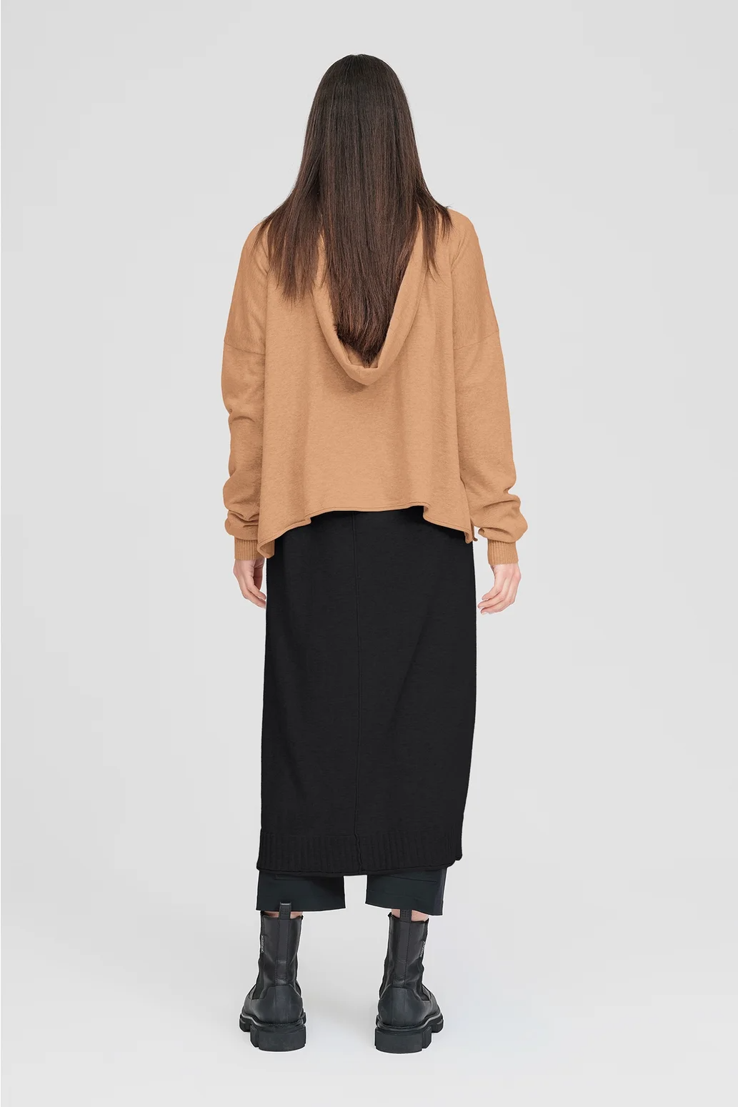 Taylor Stitched Lucent Hoodie - Toffee/Black