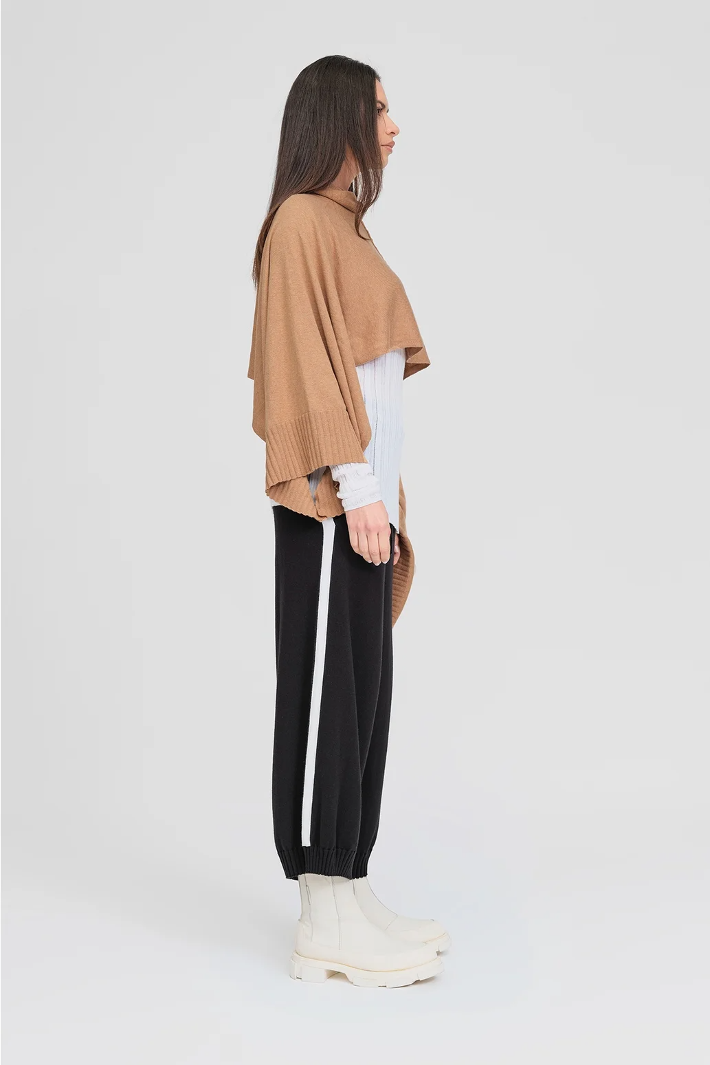 Taylor Sided Scarf - Toffee