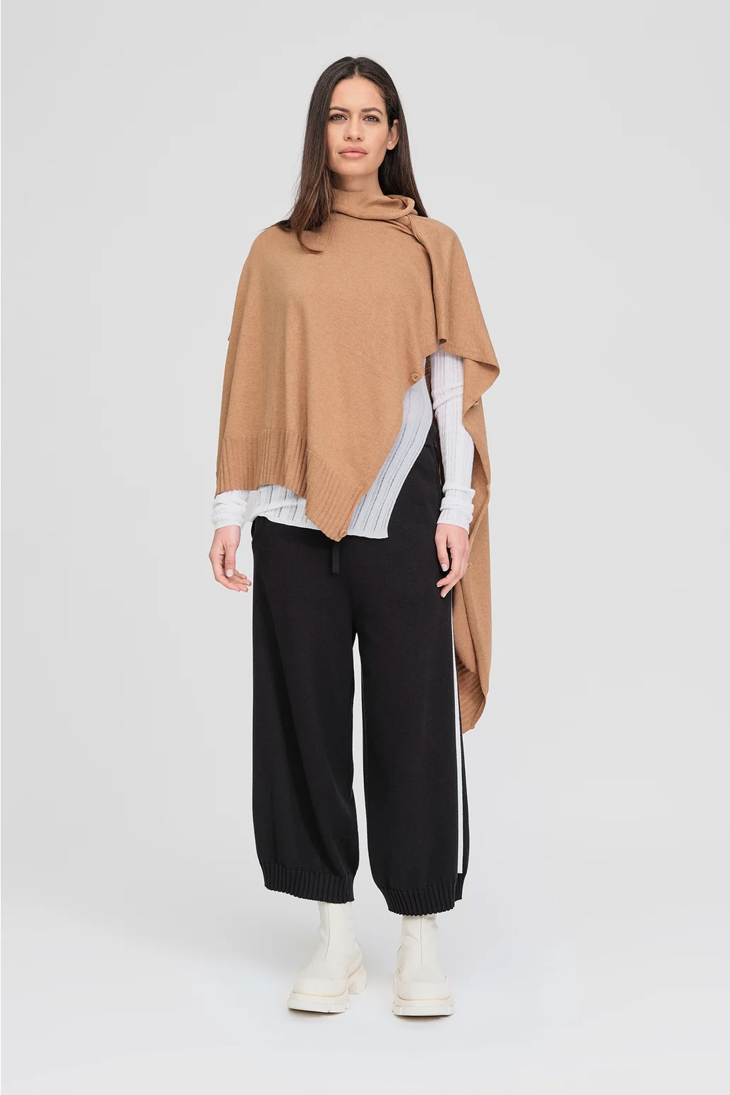 Taylor Sided Scarf - Toffee