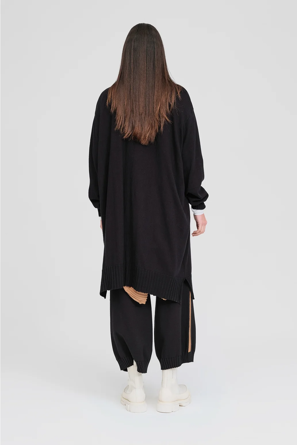 Taylor Pinned Coat - Black
