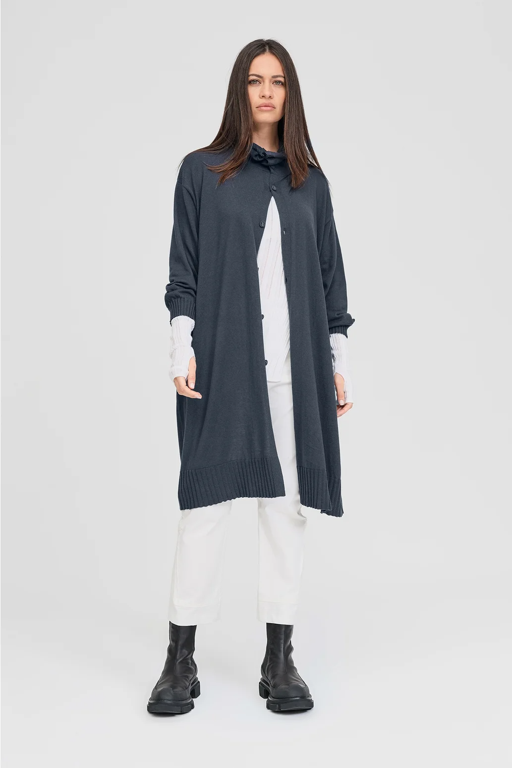 Taylor Pinned Coat - Storm