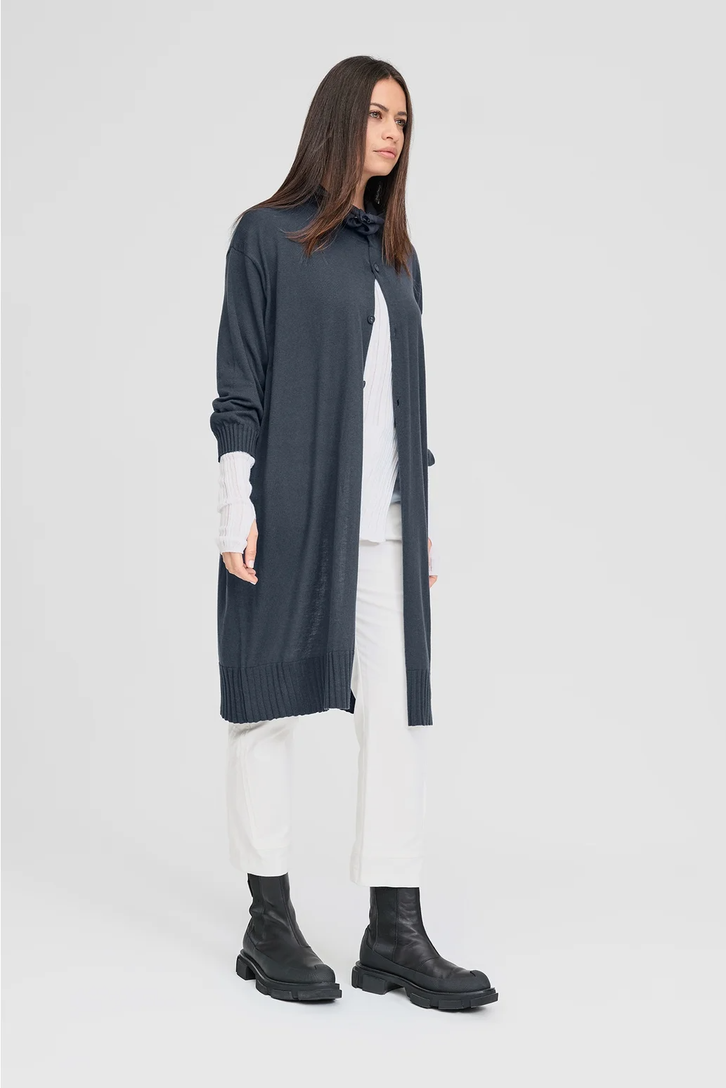 Taylor Pinned Coat - Storm