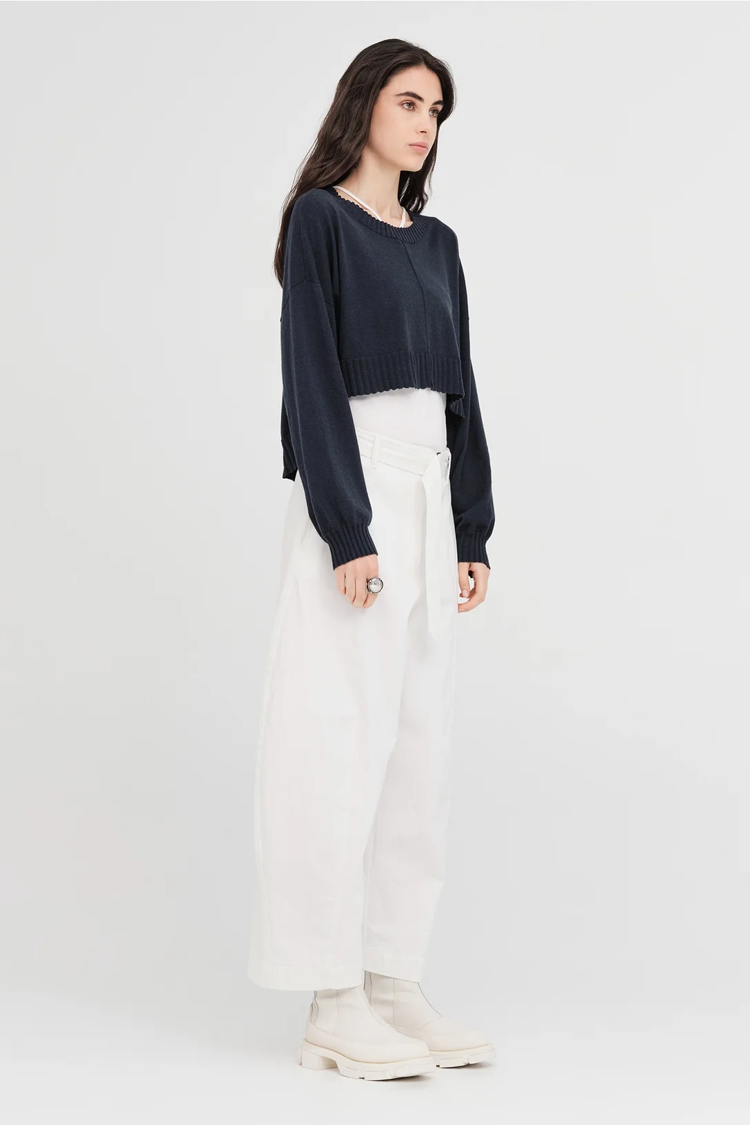 Taylor Art Sweater - Smoke
