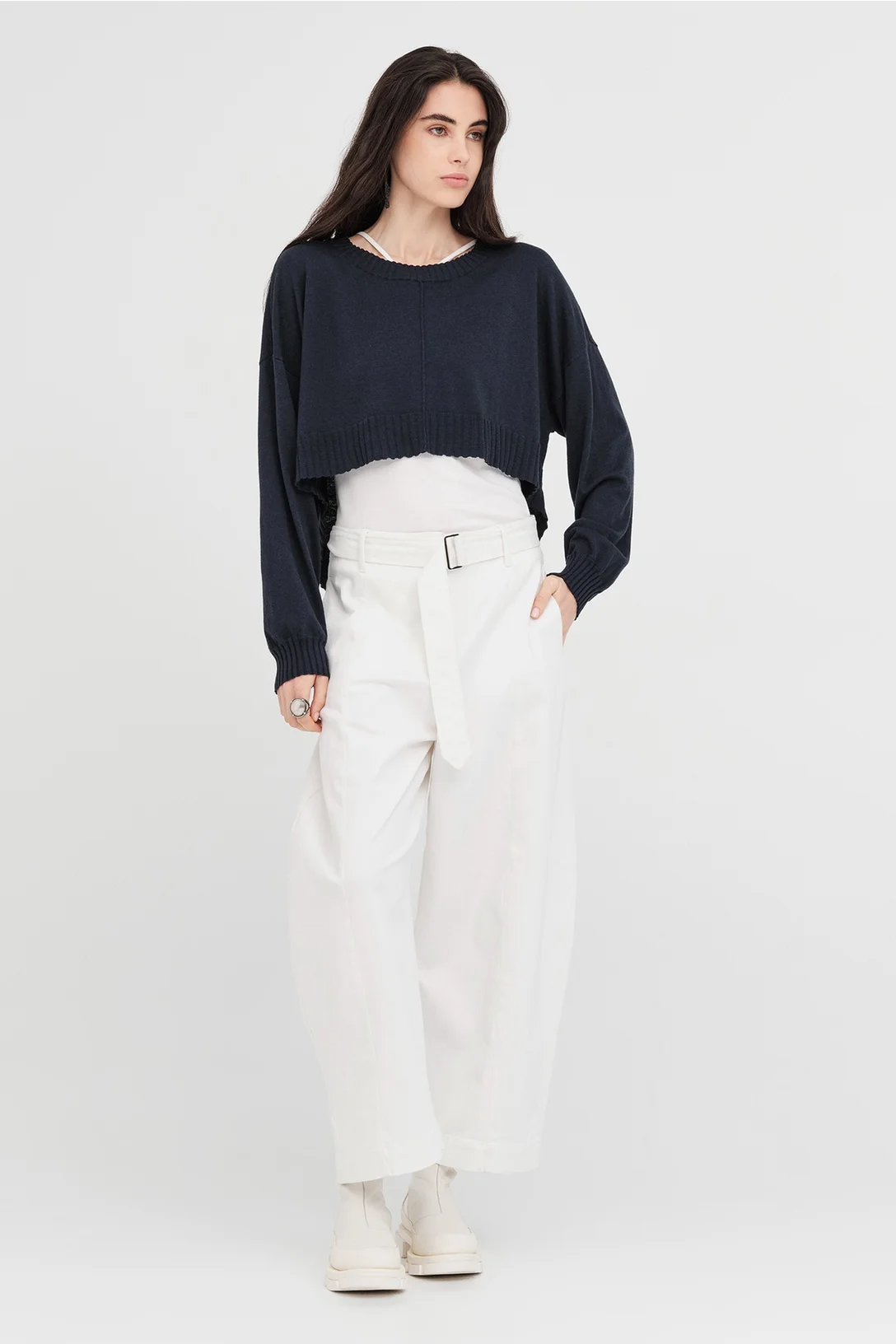 Taylor Art Sweater - Smoke