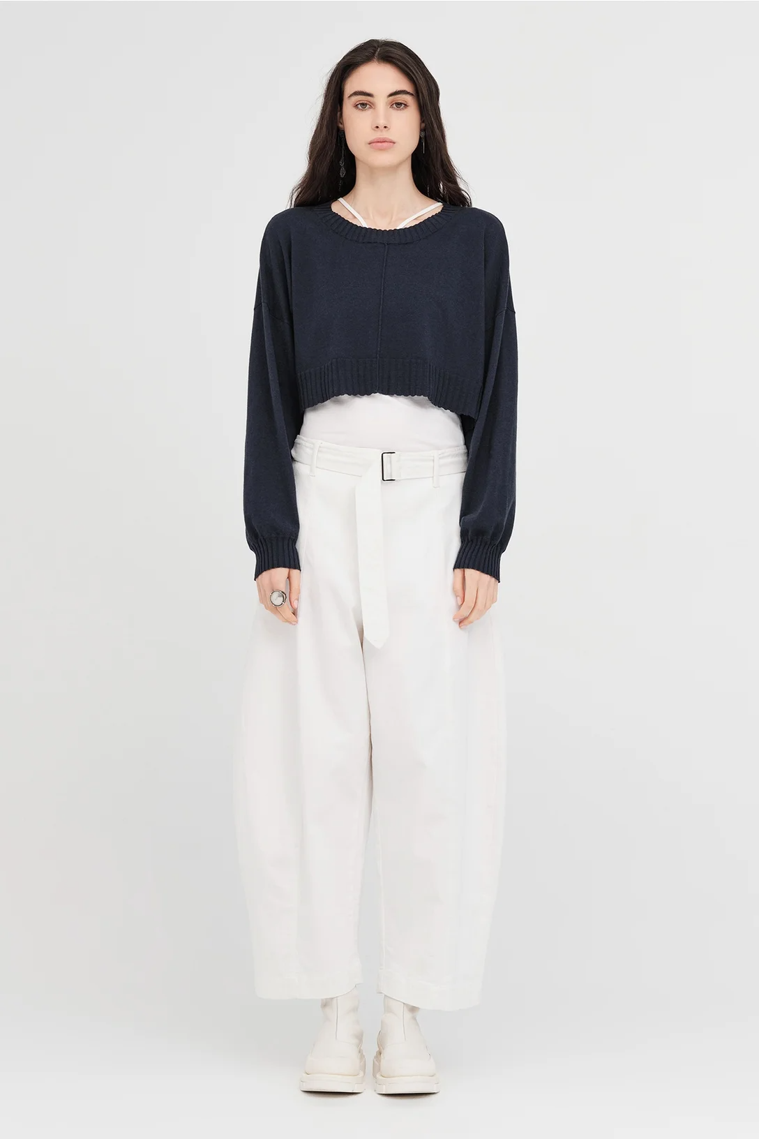 Taylor Art Sweater - Smoke