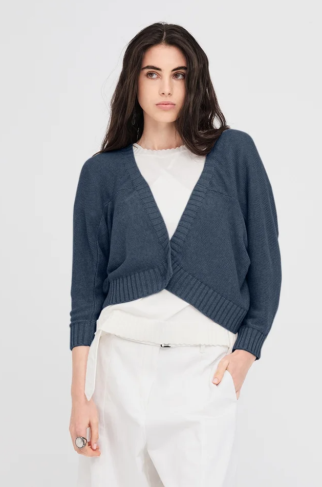 Taylor Mood Cardi - Smoke