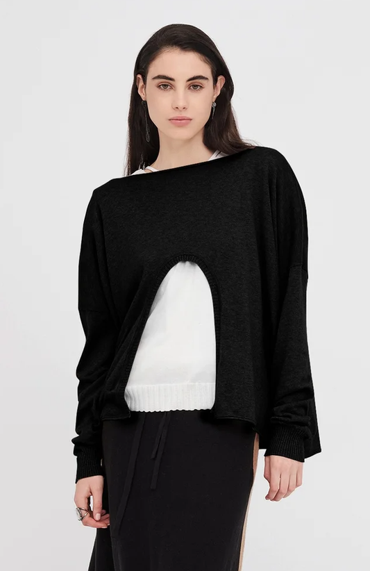Taylor Submerge Sweater - Black