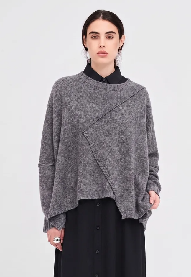 Taylor Sentiment Sweater - Asphalt
