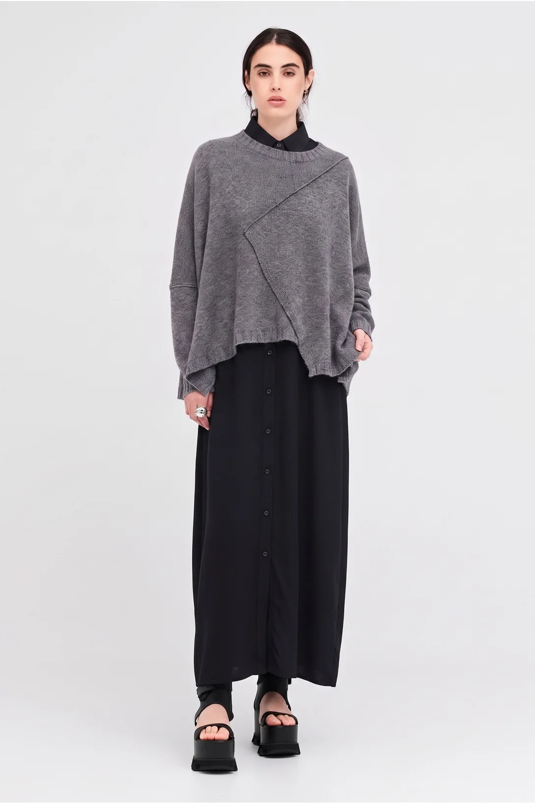 Taylor Sentiment Sweater - Asphalt