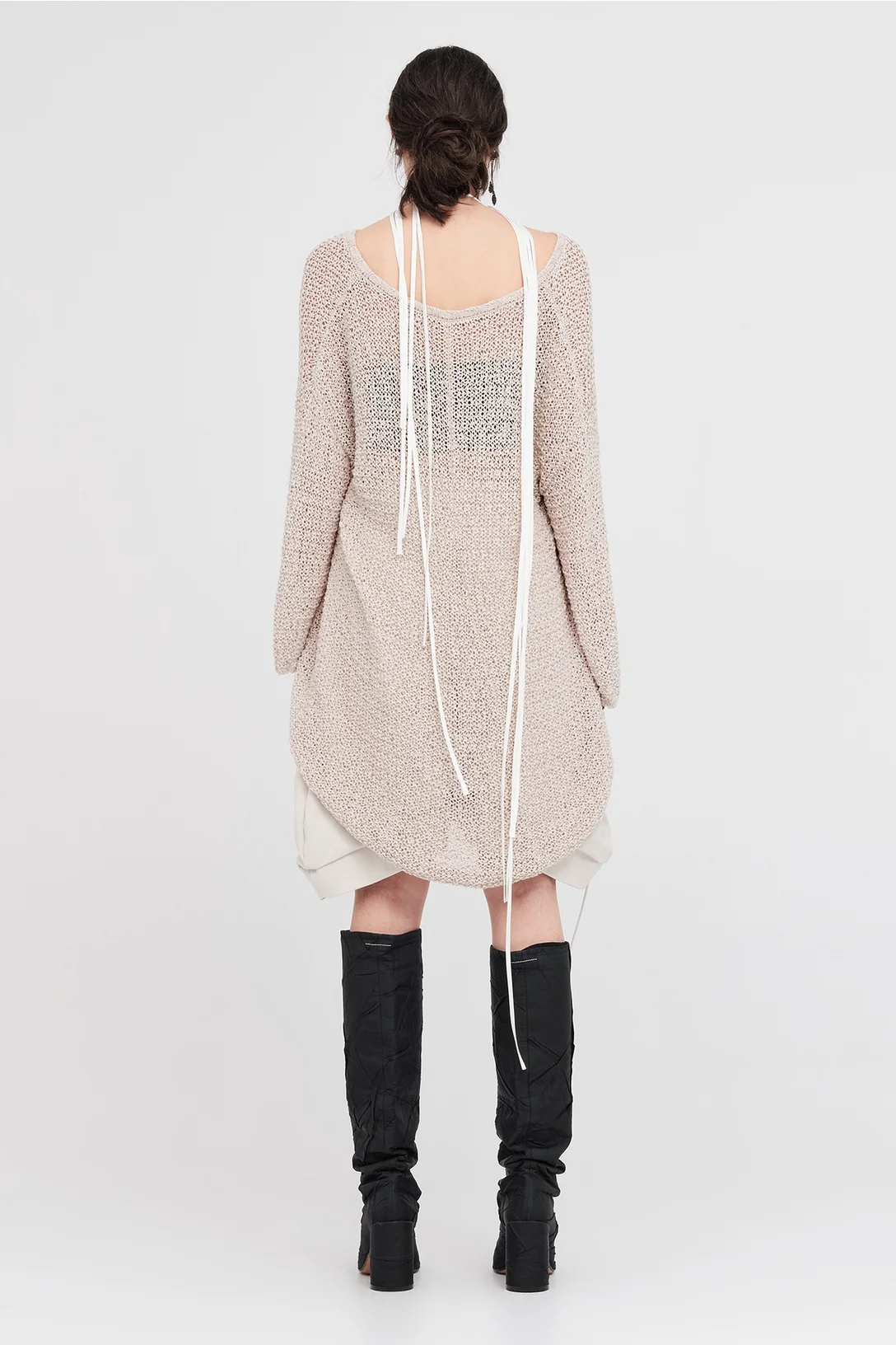 Taylor Textured Screen Sweater - Dune