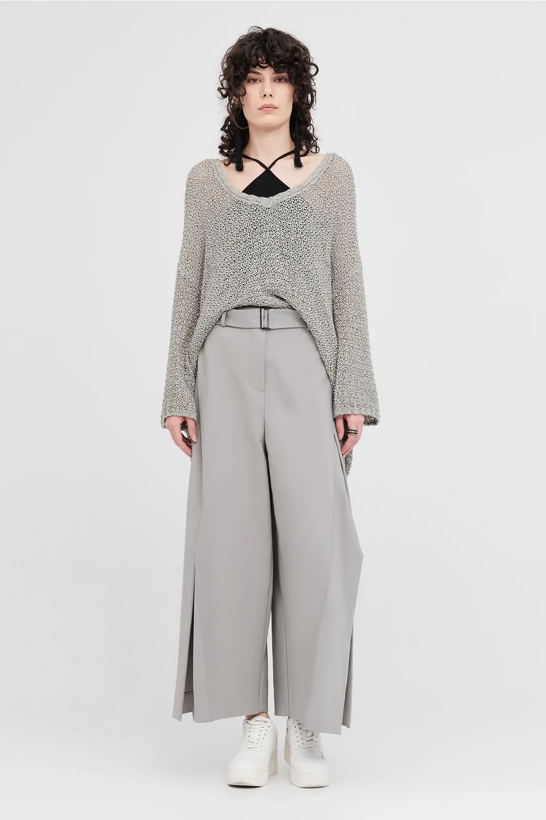 Taylor Textured Screen Sweater - Wind
