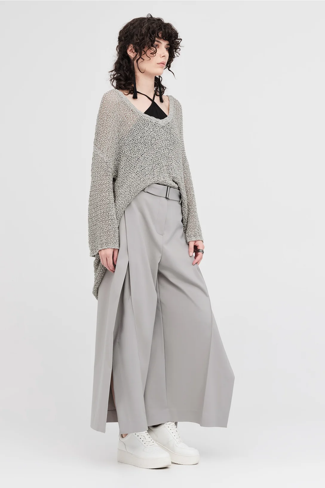 Taylor Textured Screen Sweater - Wind
